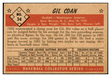 1953 Bowman Color Baseball #034 Gil Coan Senators EX 532270