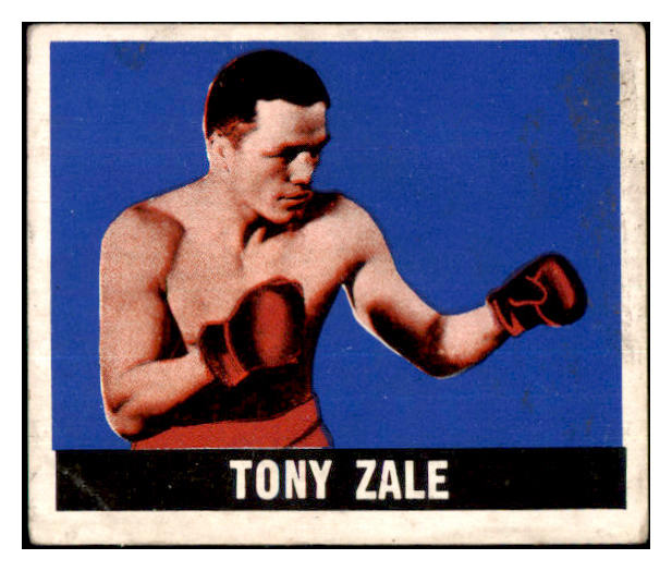1948 Leaf Boxing #015 Tony Zale Boxer VG 532274