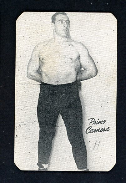 1947 Homogenized Bond Primo Carnera Wrestler VG-EX 532298