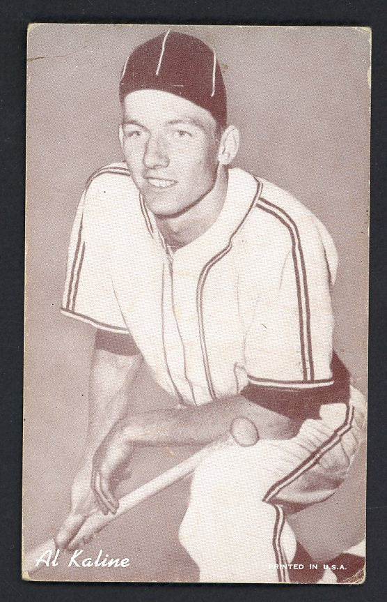 1947-66 Exhibits Al Kaline Tigers GD-VG pencil back 532322