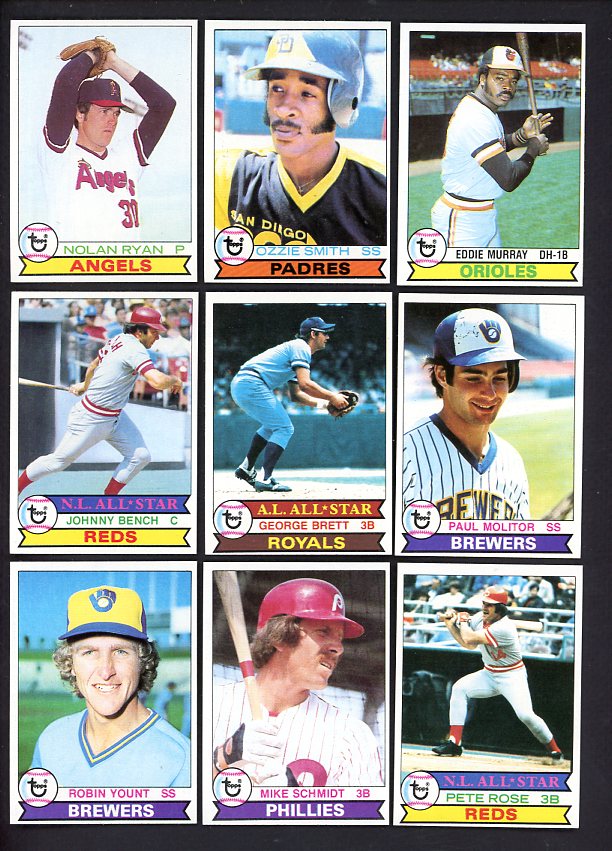 1979 Topps Baseball Complete Set EX-MT Smith Ryan Brett 532382