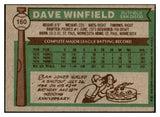 1976 Topps Baseball #160 Dave Winfield Padres VG-EX 532387