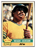 1976 Topps Baseball #500 Reggie Jackson A's EX-MT 532389