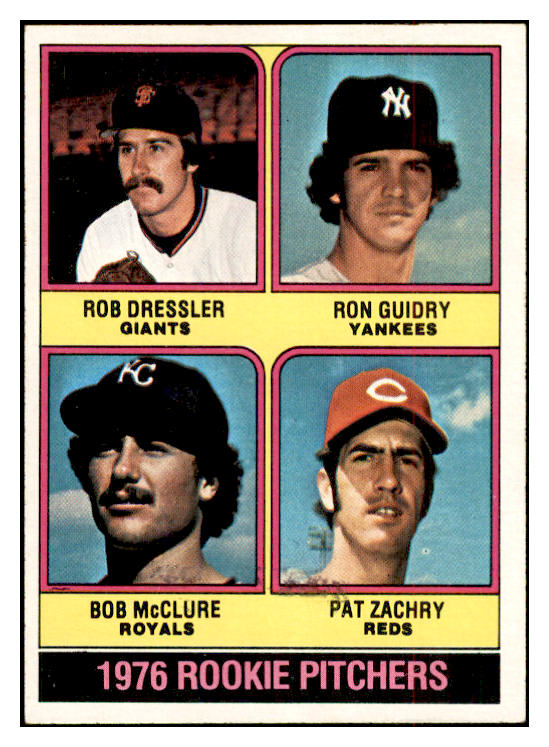 1976 Topps Baseball #599 Ron Guidry Yankees EX-MT 532394