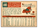 1959 Topps Baseball #440 Lou Burdette Braves EX-MT 532398