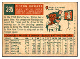 1959 Topps Baseball #395 Elston Howard Yankees VG-EX 532399