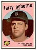 1959 Topps Baseball #524 Larry Osborne Tigers VG-EX 532417