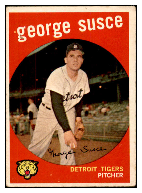 1959 Topps Baseball #511 George Susce Tigers VG-EX 532418