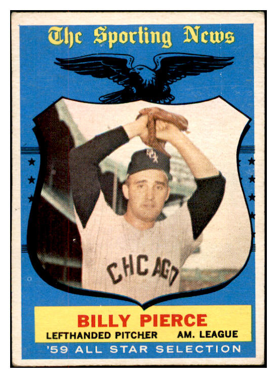 1959 Topps Baseball #572 Billy Pierce A.S. White Sox VG-EX 532421