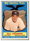 1959 Topps Baseball #554 Bill Skowron A.S. Yankees EX-MT 532426
