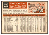 1959 Topps Baseball #523 Harry Bright Pirates EX-MT 532428