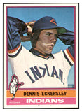 1976 Topps Baseball #098 Dennis Eckersley Indians EX-MT 532429
