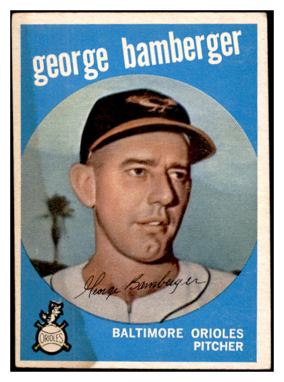 1959 Topps Baseball #529 George Bamberger Orioles VG-EX 532431