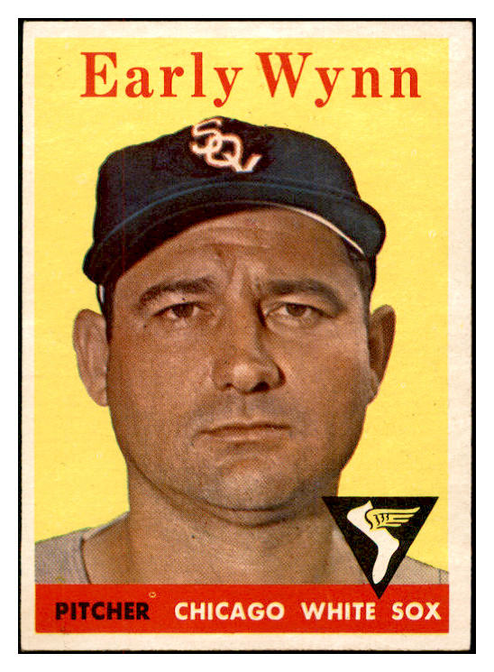 1958 Topps Baseball #100 Early Wynn White Sox EX-MT 532435