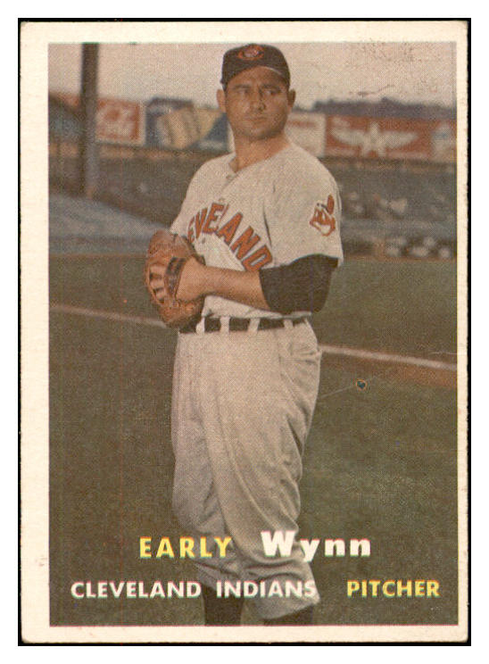 1957 Topps Baseball #040 Early Wynn Indians VG 532443