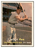 1957 Topps Baseball #038 Nellie Fox White Sox VG 532444