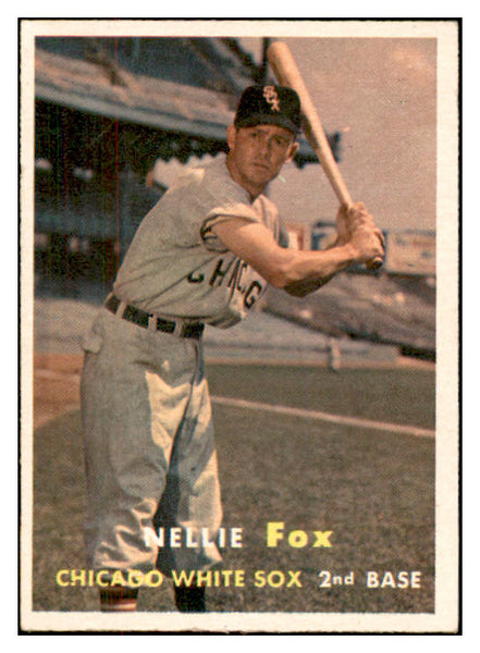 1957 Topps Baseball #038 Nellie Fox White Sox VG 532444