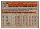1957 Topps Baseball #090 Warren Spahn Braves EX 532449