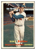 1957 Topps Baseball #170 Duke Snider Dodgers EX 532451