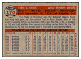 1957 Topps Baseball #170 Duke Snider Dodgers EX 532451