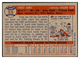 1957 Topps Baseball #055 Ernie Banks Cubs EX+/EX-MT 532455