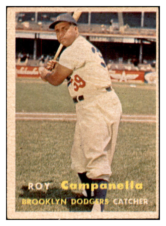 1957 Topps Baseball #210 Roy Campanella Dodgers EX-MT 532458