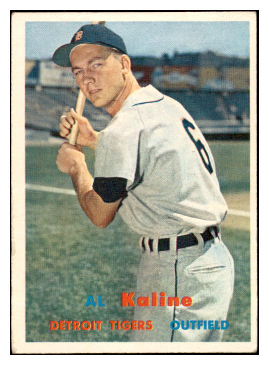 1957 Topps Baseball #125 Al Kaline Tigers VG-EX 532460