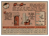 1958 Topps Baseball #005 Willie Mays Giants GD-VG 532461