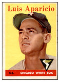 1958 Topps Baseball #085 Luis Aparicio White Sox VG 532462