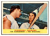 1958 Topps Baseball #321 Ted Williams Ted Kluszewski GD-VG 532463