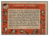 1958 Topps Baseball #321 Ted Williams Ted Kluszewski GD-VG 532463