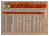 1957 Topps Baseball #040 Early Wynn Indians EX-MT 532468