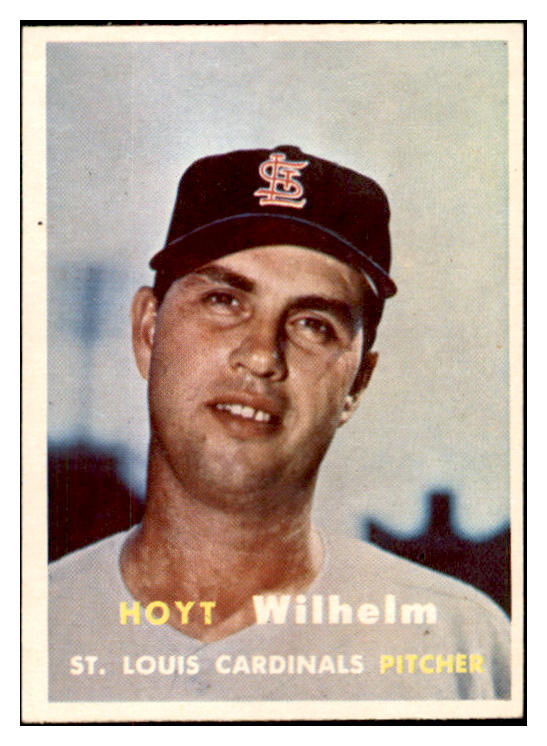 1957 Topps Baseball #203 Hoyt Wilhelm Cardinals EX-MT 532471
