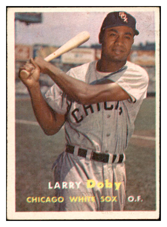 1957 Topps Baseball #085 Larry Doby White Sox EX-MT 532472