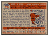 1957 Topps Baseball #029 Whitey Herzog Senators EX-MT 532473