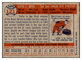 1957 Topps Baseball #121 Clete Boyer A's EX 532477