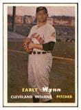 1957 Topps Baseball #040 Early Wynn Indians EX 532478