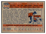 1957 Topps Baseball #212 Rocky Colavito Indians EX+/EX-MT 532481