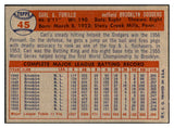 1957 Topps Baseball #045 Carl Furillo Dodgers EX-MT 532484