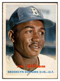 1957 Topps Baseball #115 Jim Gilliam Dodgers EX+/EX-MT 532489
