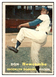 1957 Topps Baseball #130 Don Newcombe Dodgers EX-MT 532491