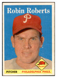 1958 Topps Baseball #090 Robin Roberts Phillies EX-MT 532500