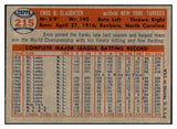 1957 Topps Baseball #215 Enos Slaughter Yankees EX-MT 532510
