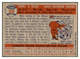 1957 Topps Baseball #029 Whitey Herzog Senators EX 532512