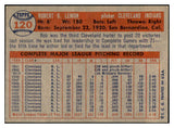 1957 Topps Baseball #120 Bob Lemon Indians EX+/EX-MT 532514