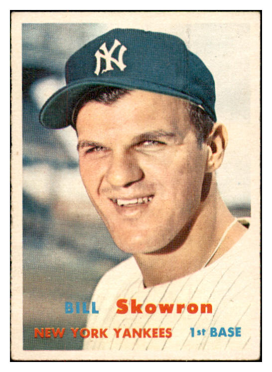 1957 Topps Baseball #135 Bill Skowron Yankees EX-MT 532524