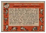 1958 Topps Baseball #351 Hank Aaron Eddie Mathews EX+/EX-MT 532536