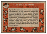 1958 Topps Baseball #321 Ted Williams Ted Kluszewski EX+/EX-MT 532538