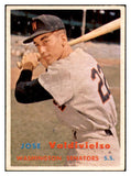 1957 Topps Baseball #246 Jose Valdivielso Senators EX-MT 532561