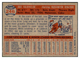 1957 Topps Baseball #246 Jose Valdivielso Senators EX-MT 532561
